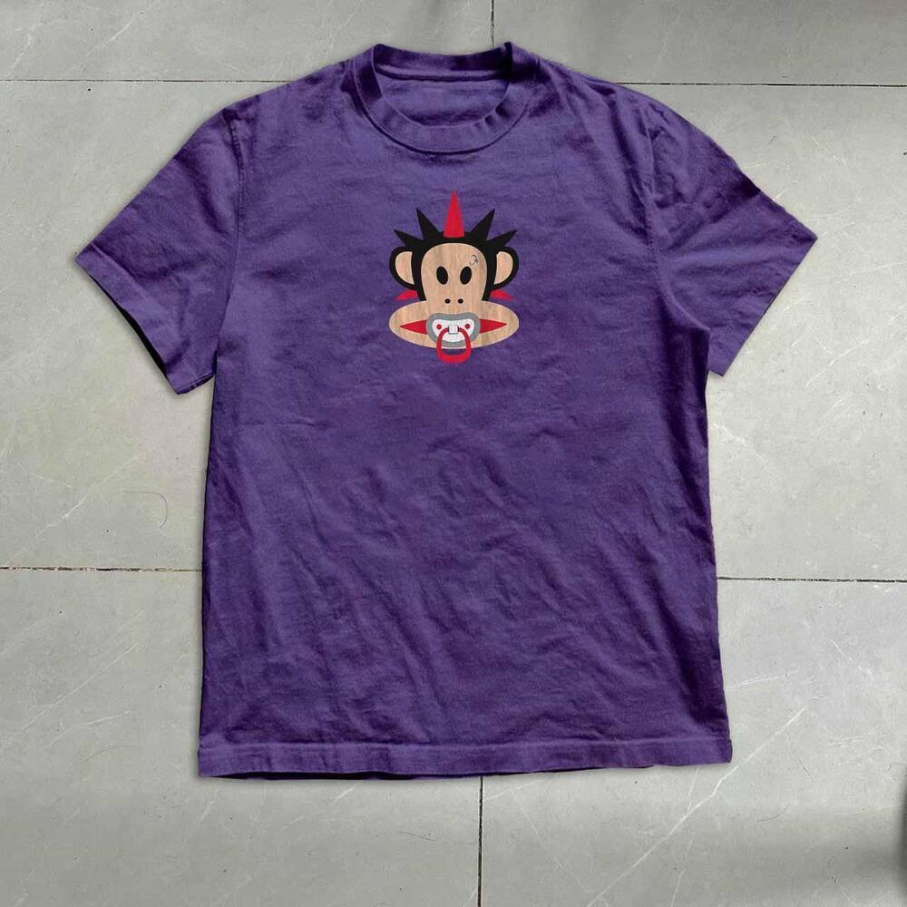 Retro Paul Frank Purple Tee